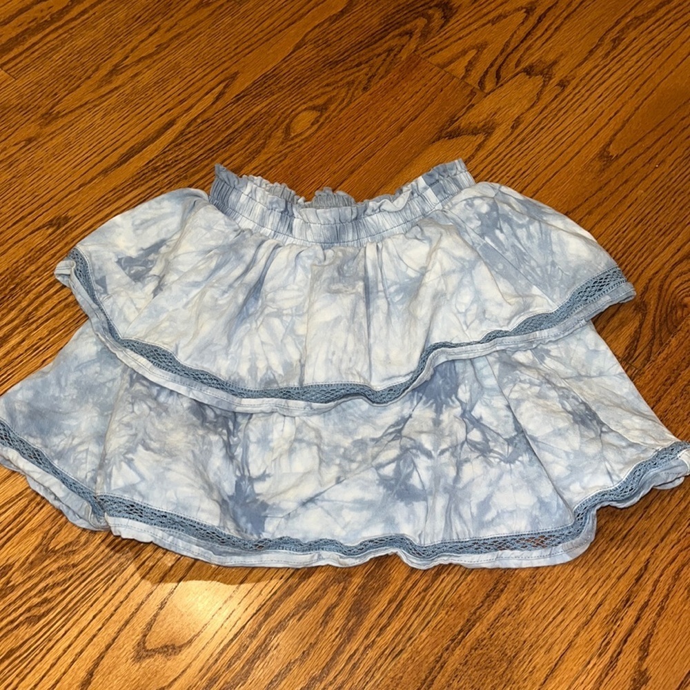 Aqua Girl’s Blue Tie Dye Skirt Size XL
